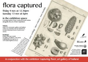 'Flora Captured' poetry recital